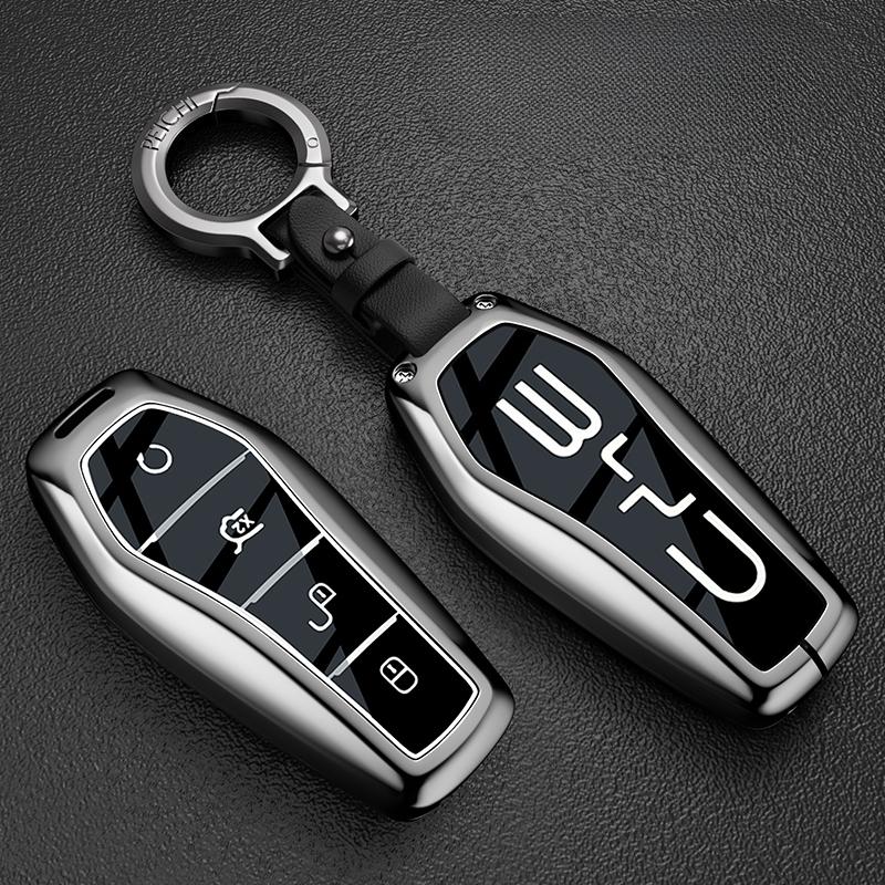 GGBFQ1 Fit For BYD Seal Sealion 6 Song Plus Atto 3 Han EV Dolphin Mini Car Key Case Cover Shel Keychain Accessories
