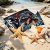 Custom Name Personalized Final Fantasy Print Beach Towel, for Trip Camping Beach Party Home Decor, Birthday Gift for Family & Friends