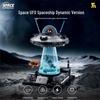 Weltraum UFO Kosmisches Flugobjekt Bausteine - Außerirdischer Entdecker Raumschiff Elektrisches Spielzeug