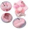 Lace Headband & Socks for Baby Unisex Boy Girl Elastic Headdress Anti-Skid Floor Socks Gender Neutral Heads Accessories