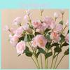 Eustoma Silk Luxury Floral Centerpiece For Wedding Decor Home Styling Photography