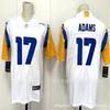 Los Angeles Rams NFL Football Jersey Mens Cotton Team Uniform Shirt 17 Blue White
