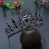 New Halloween Personalized Spider Alloy Goth Party Props, Halloween Costumes, Crystal Rhinestone Role-playing Accessories