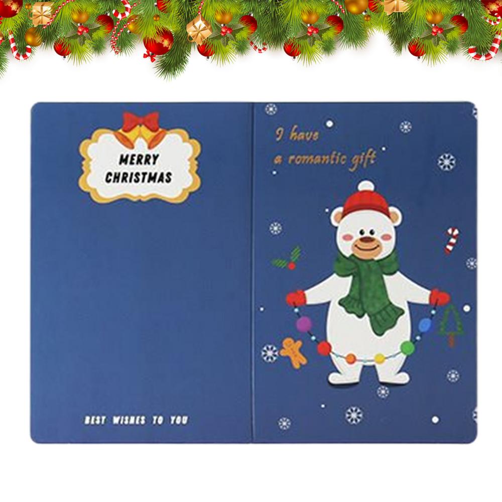 

Pop Up Christmas Cards 3D Santa Claus Greeting Card Cute Christmas Thank You Cards Merry Christmas Card Pop Up Christmas Card