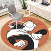 1pc Looney Tunes Office Round Area Rug, Bedroom Living Room Home Decor, Room Deco,  Offic A1016119