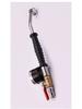 Quick Inflate Tire Valve Extension with Pressure Gauge and Lighter Adapter