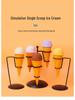 Creative DIY Ice Cream Cone Model Toy - Fun Dessert Decoration Prop