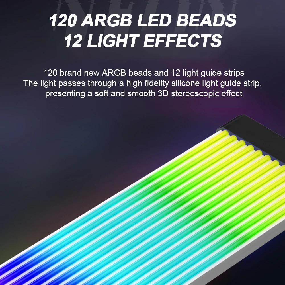 5V ARGB LED Light Strip 8/24PIN Motherboard Power Extension Cable Aura Sync Flexible for DIY Desktop Computer Lamp Strip Decor