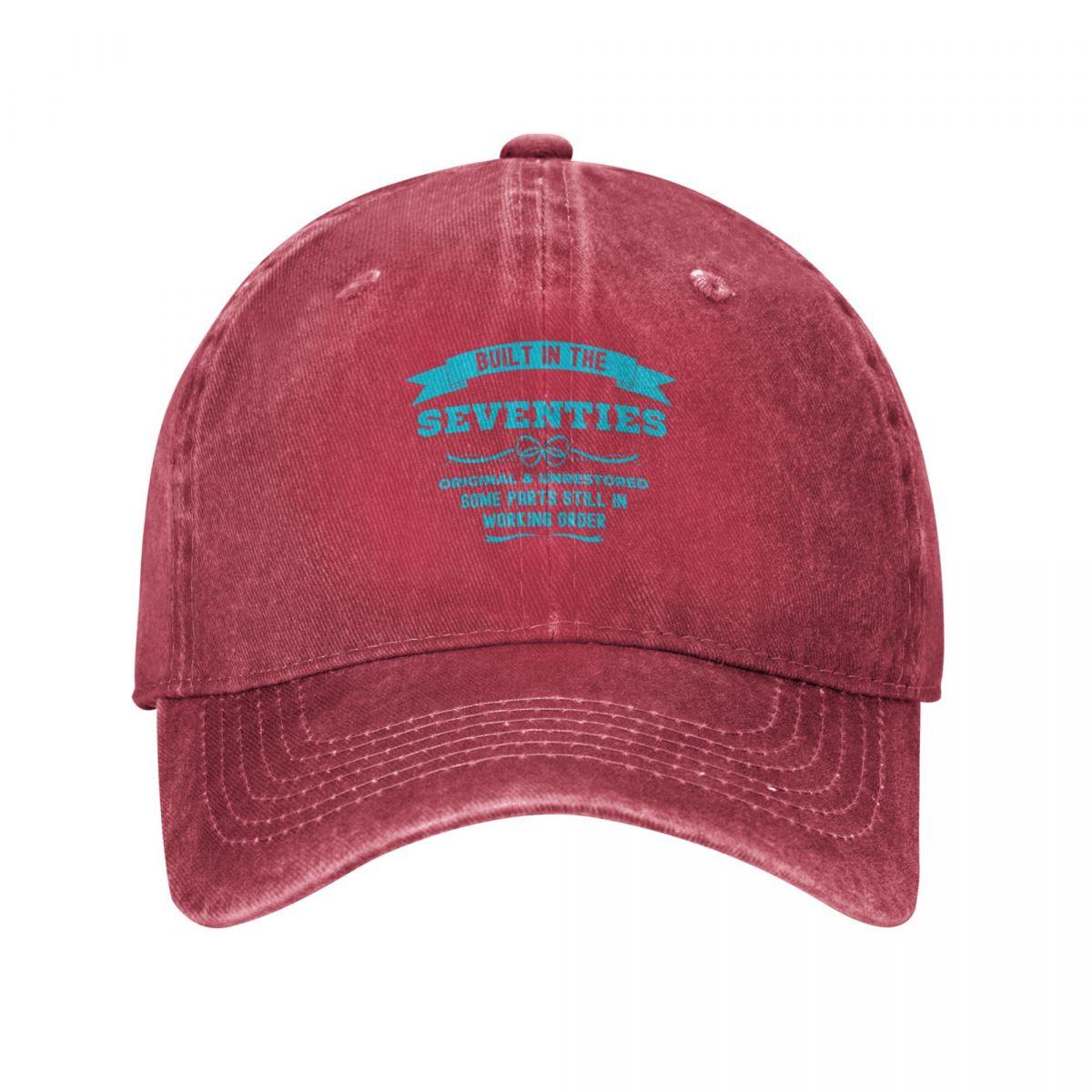 Built In The Seventies Original Unrestored Some Parts Still In Working Order Baseball Cap Brand Unisex cap Designer Unisex Womens
