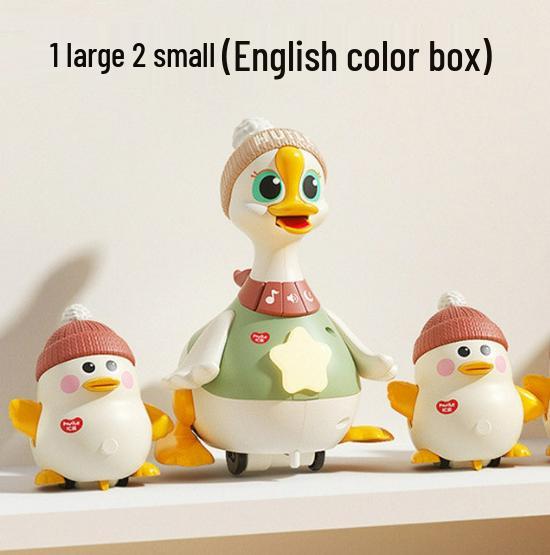 Wobbly Goose & Dancing Duck Educational Baby Toy - Early Learning & Crawling Fun