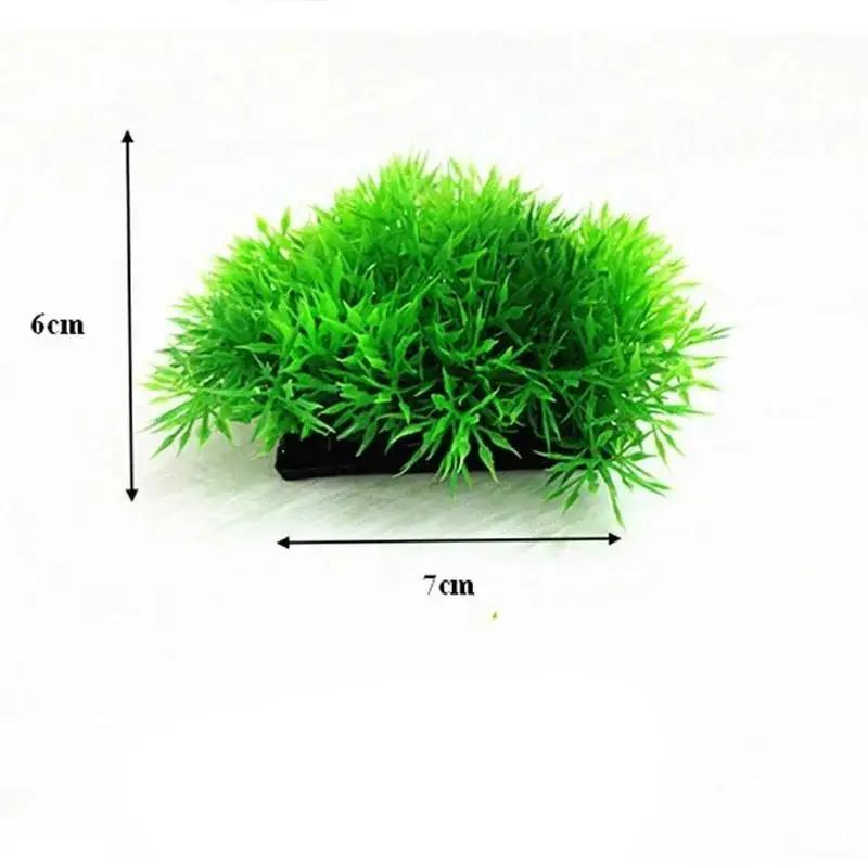 1PCS Aquarium Decoration 3 Colors Artificial Aquatic Plastic Plants Aquarium Grass Fish Tank Ornament Decor Home Supplies