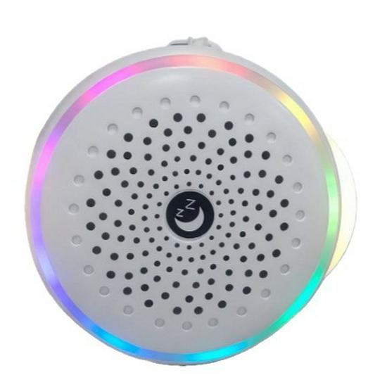 Handheld Smart White Noise Device with Natural Sounds, Stress Relief, Baby Soothing, and 7-Color Light.