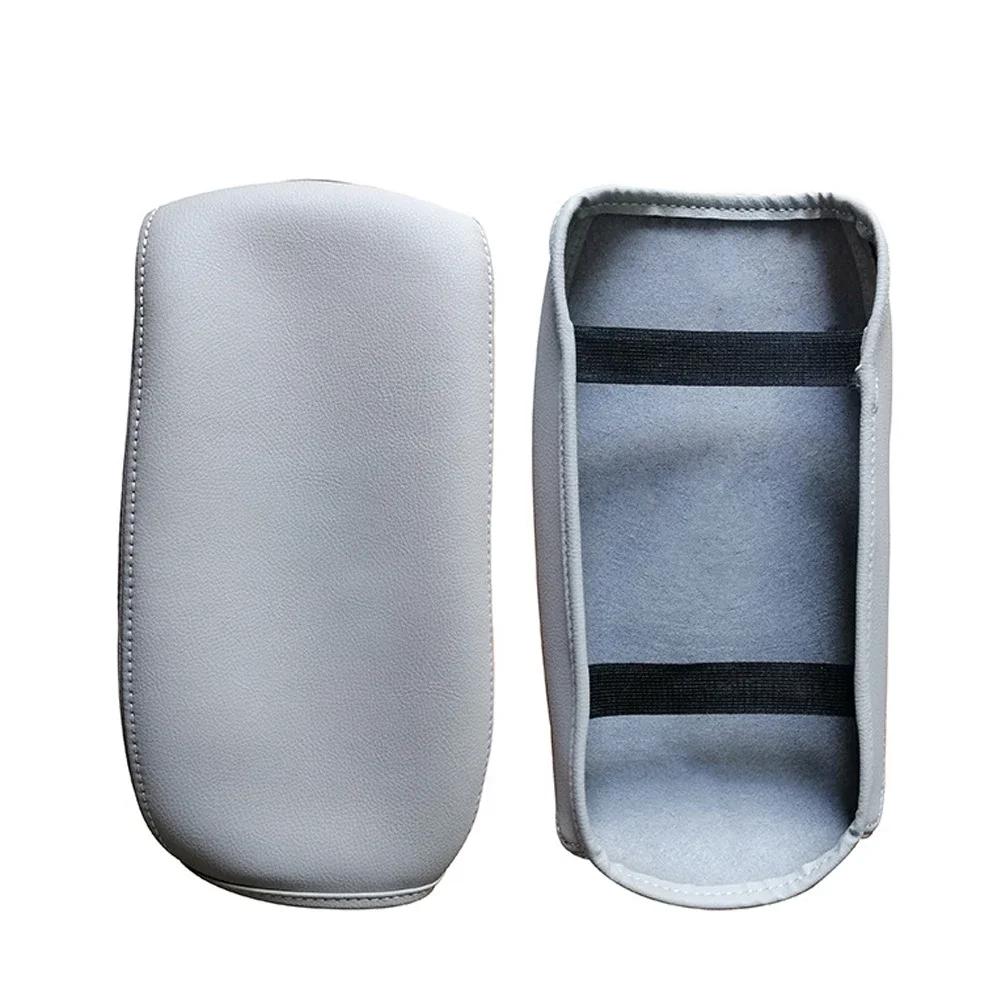 Capac cutie cotieră mașină Capac consolă centrală Capac cotieră Husă din piele din microfibră pentru Skoda Octavia 2007-2014 2015-20 Capac cutie cotieră