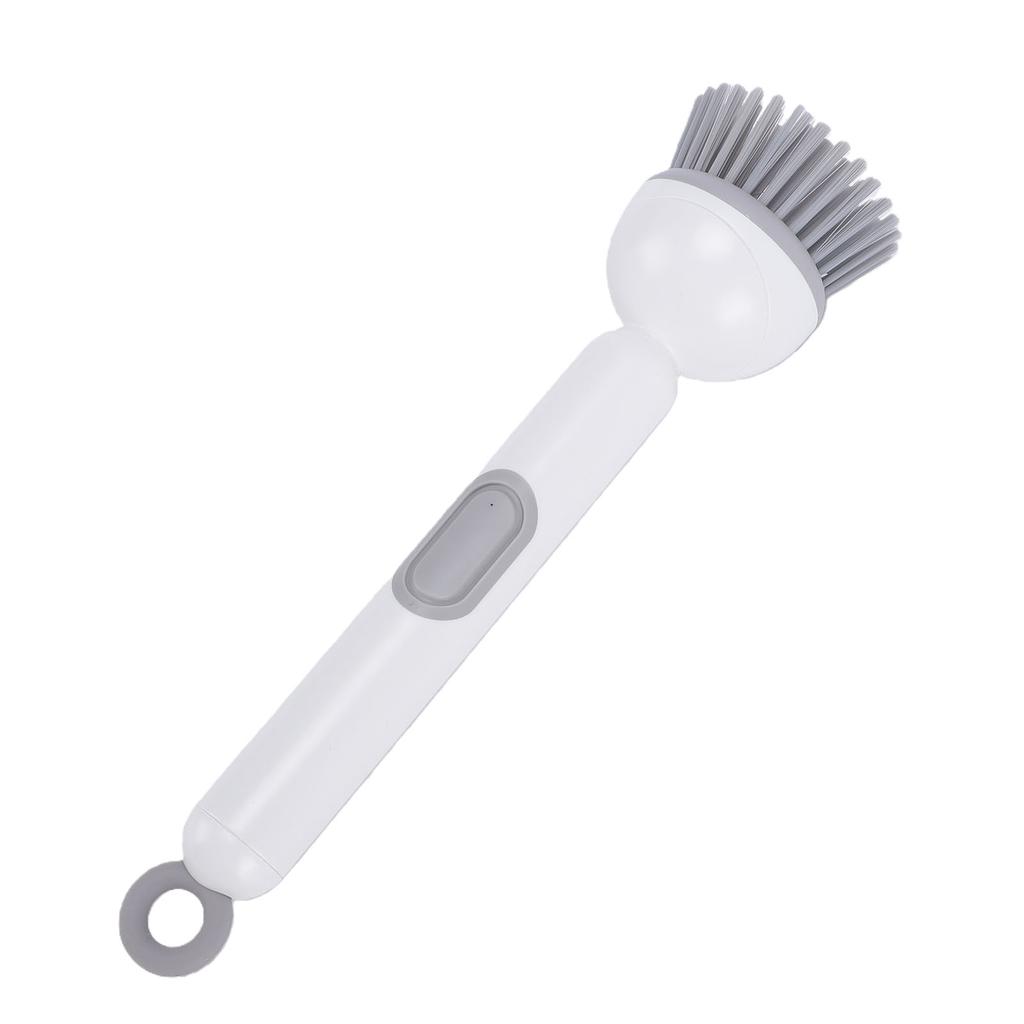 Dish Brush with Detergent Dispenser Adjustable Angle Rotating Scrub Brush for Pots Pans Kitchen Cleaning Brush for Sink