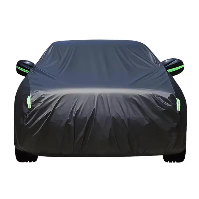

For Tesla Model 3 All-Weather Car Covers 6-in-1 Waterproof Dustproof UV Proof Snowproof Scratch Resistant Protection чёрный