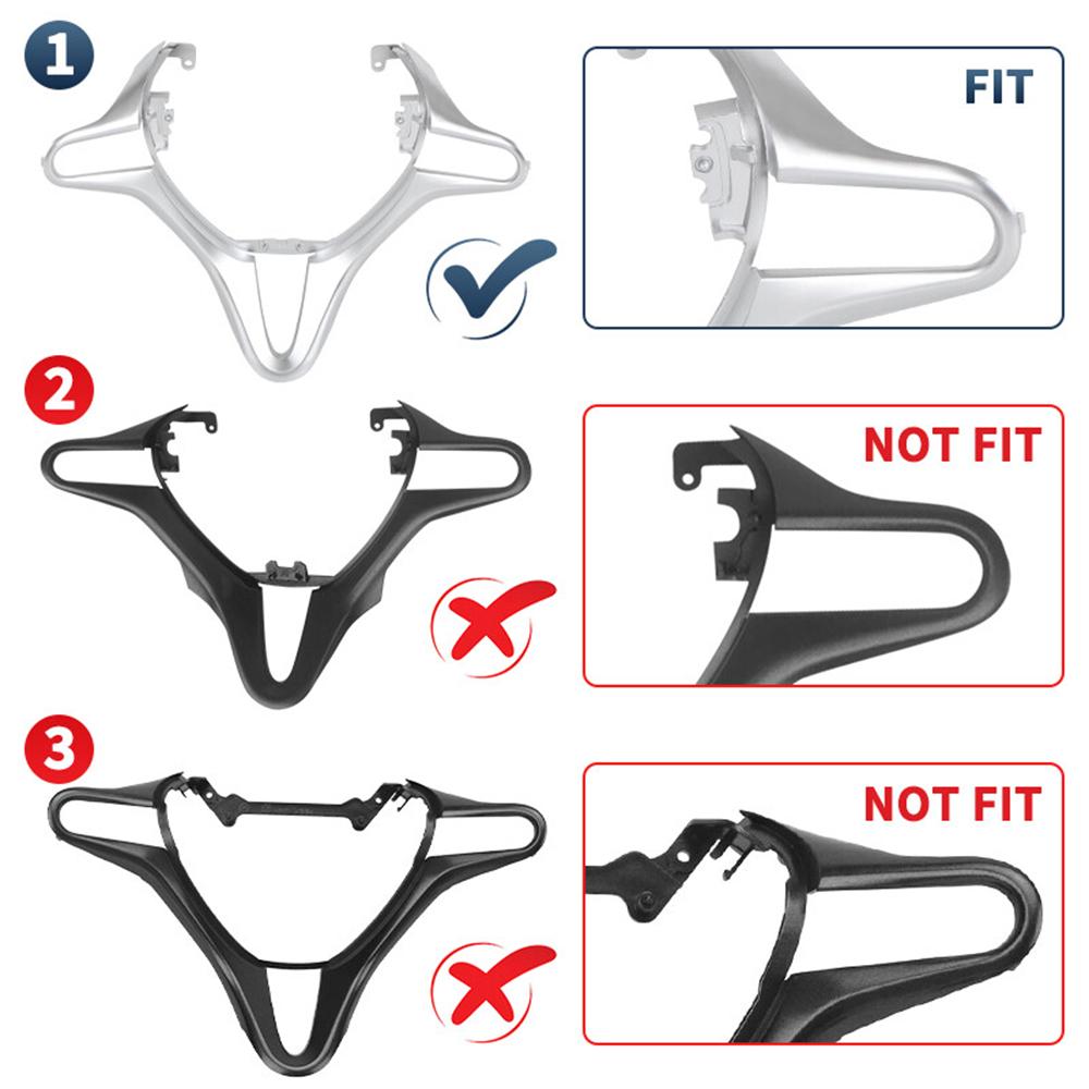 Steering Wheel Trim Garnish - For Honda Fit City 2009-2014 - Black Interior Cover