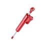 Universal Motorrad Aluminiumlegierung Lenkungsdämpfer Stabilisator Sicherheitskontrolle (rot)