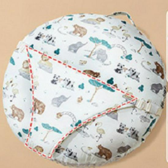 Newborn Anti-Reflux Incline Pillow: Spit-Up & Choking Prevention Nursing Pad