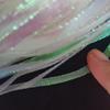 5MM Wide Colorful Shimmering Ribbon for Fly Tying, 100m Bundle - Perfect for Artificial Shrimp Lures