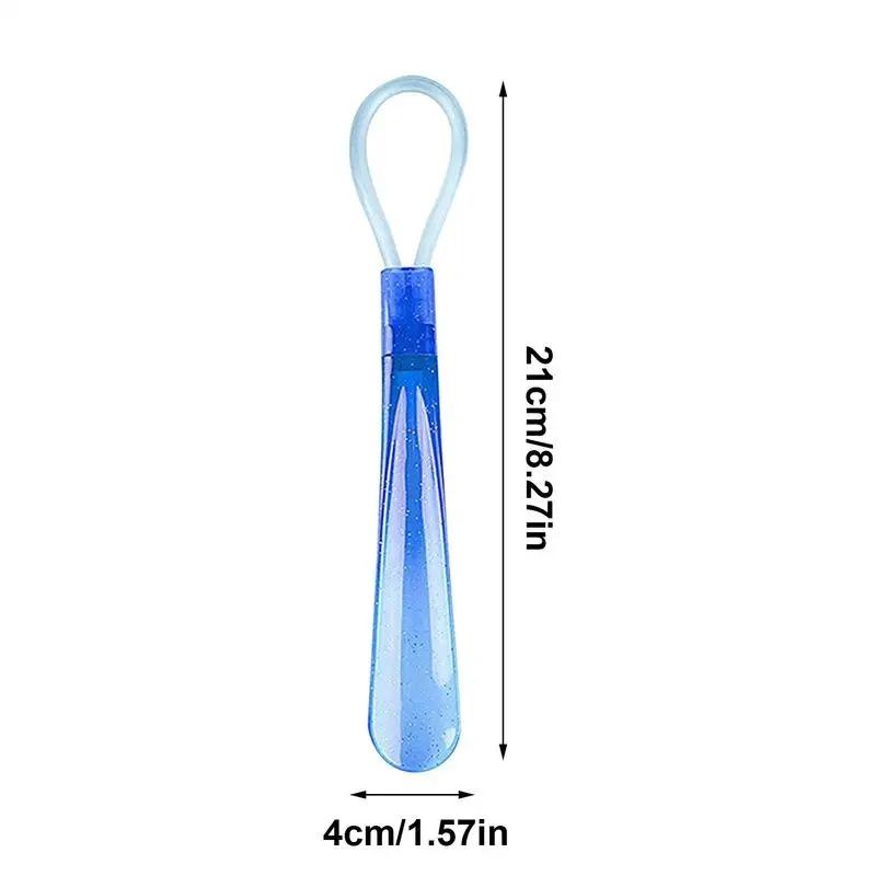 Shoe Horn Short Handle 21cm Plastic Shoe Spoon Professional Aid Tool Shoe Accessories for Seniors