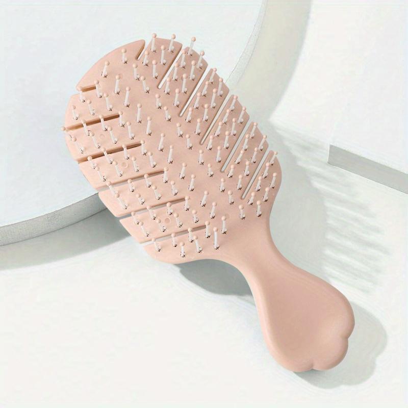 

1 шт. Портативная антистатическая мини-массажная расческа для путешествий, расчески для волос, расчески, инструменты для волос, средства и аксессуары для волос Pink 1pc разноцветный