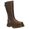 Dr. Martens Buzz Hi Leather Casual Versatile High-Top Boots 4.7cm Women boots Brown 42843200
