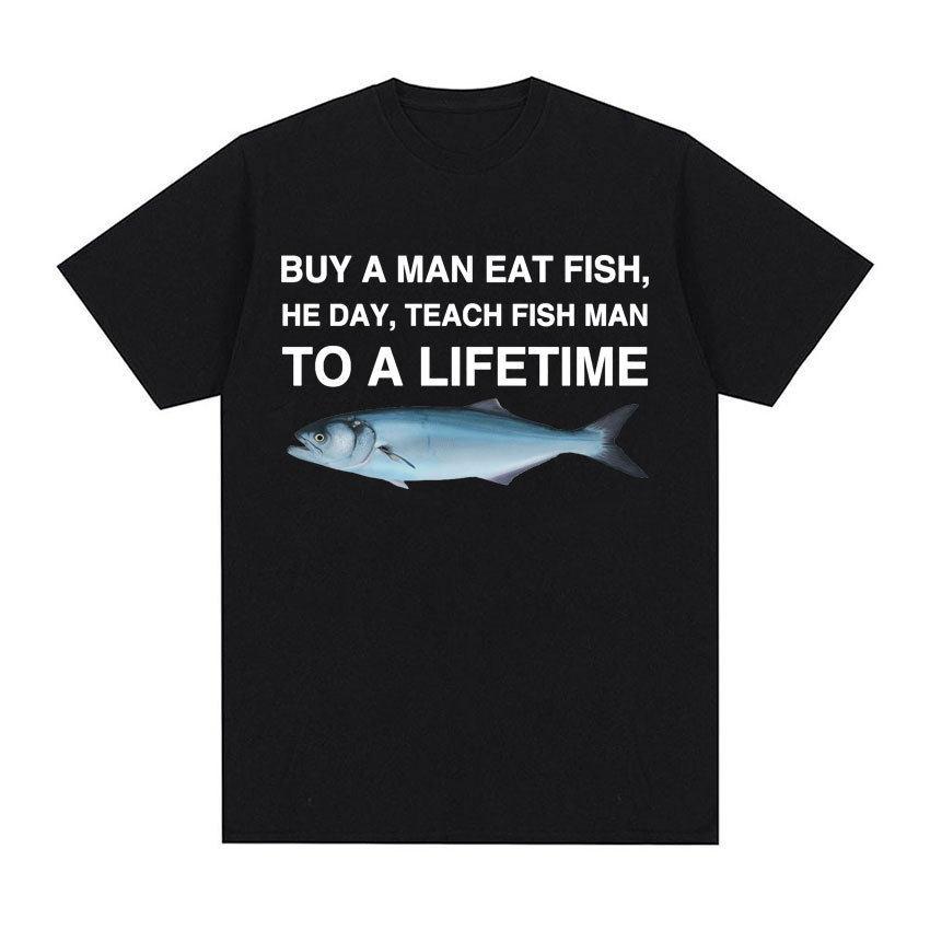 Funny Master Baiter Fishing Parody TShirt Summer Unisex Women Clothing Fashion Harajuku Kawaii Tshirt Womens Y2K Clothing Tops