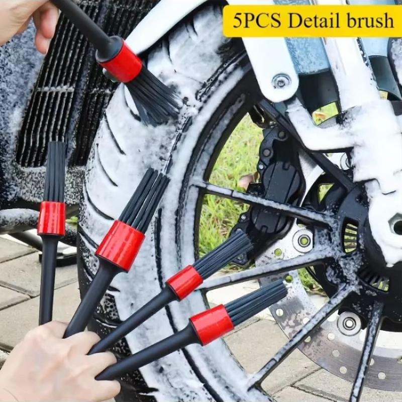 Detailing Brush Set Car Brushes Car Detailing Brush for Car Cleaning Detailing Brush Dashboard Air Outlet Wheel Brushes