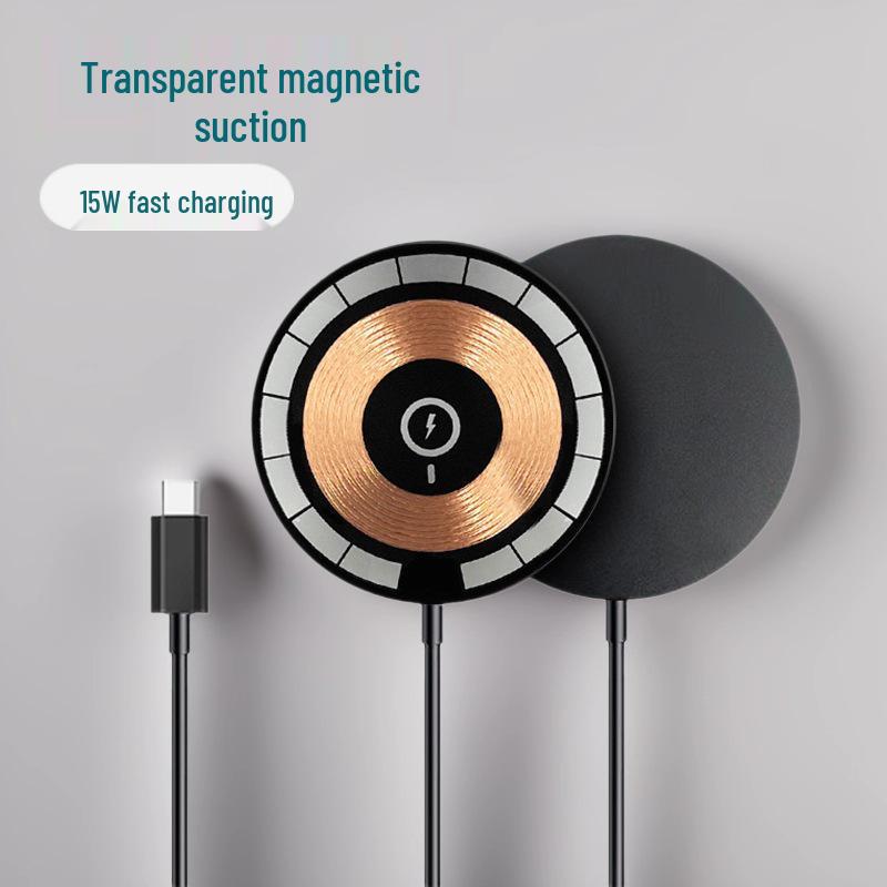 MagSafe 15W Fast Charging Ultra-Thin Transparent Case for Apple Phones