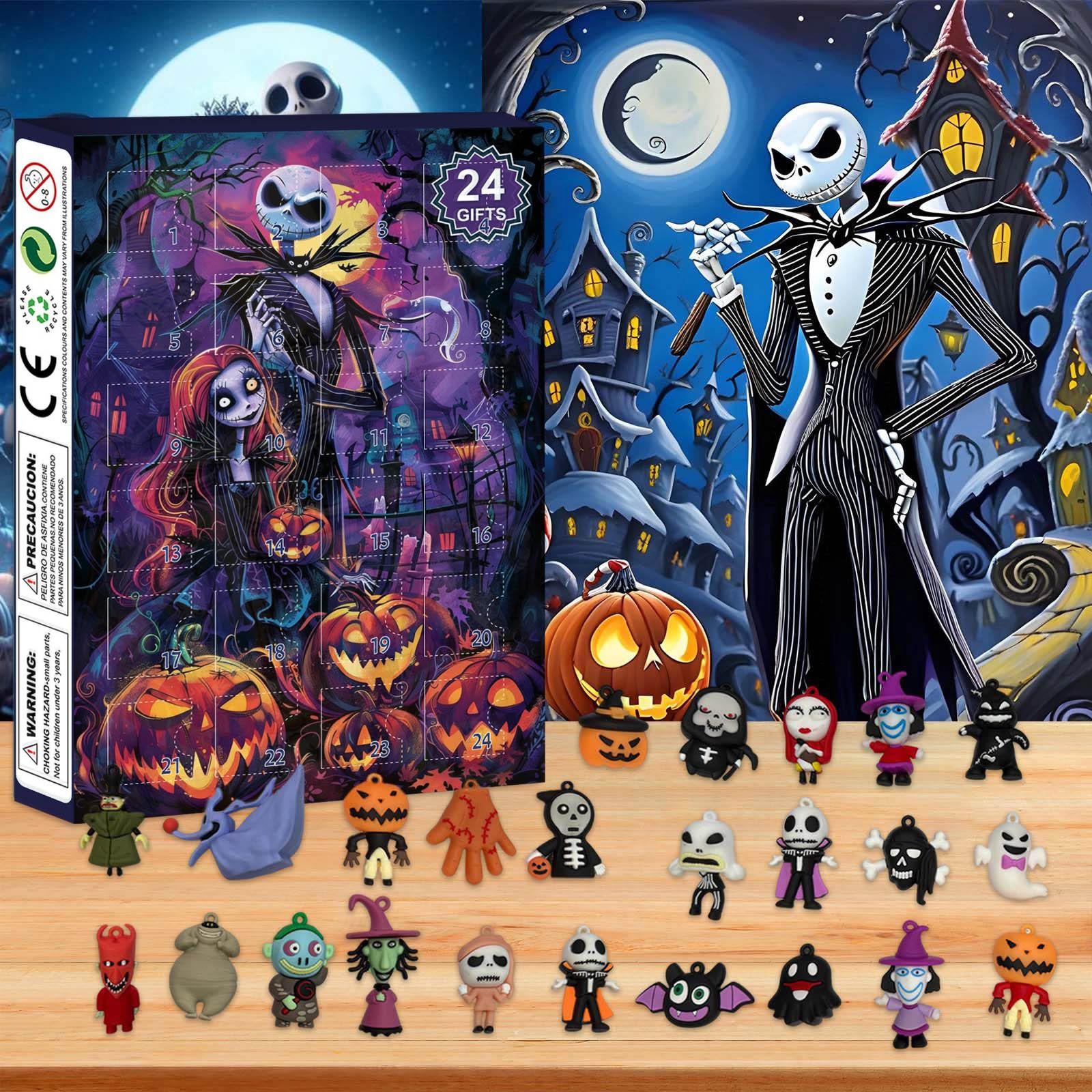 

Календарь ожидания ребенка включает 24 подарка, календарь ожидания ужасов, календарь обратного отсчета и игрушки-сюрпризы One Size