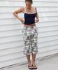 Jaejeudeu Camouflage-Hose in Creme