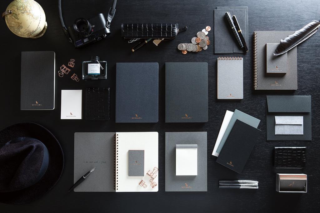 KUNISAWA Notebook A5 Grid Software GRN-01