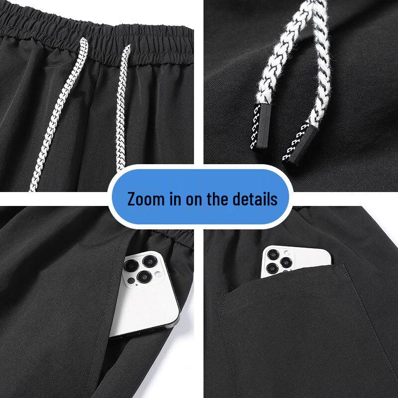 ROMON Men's Lightweight Quick-Dry Casual Cargo Shorts