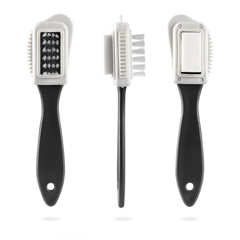 New Suede Brush Matte Snow Boots Suede Flip Leather Shoes Cleaning Care Brush Multi-functional Decontamination Suede Shoe Brush
