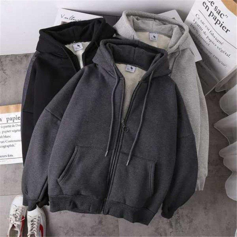 Winter Sweatshirt Hoodie Coat 