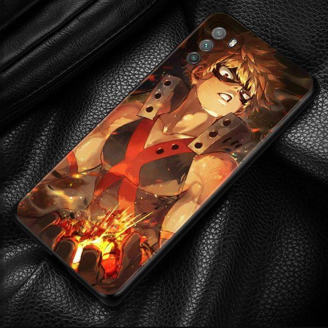 Kryt My Hero Academia pro Xiaomi Poco X3 F3 Gt M3 Nfc F1 M3 M4 Pro 5g F3 Gt kryt pro Mi 11t 10t Pro 9t 11 Note 10 Lite Civi