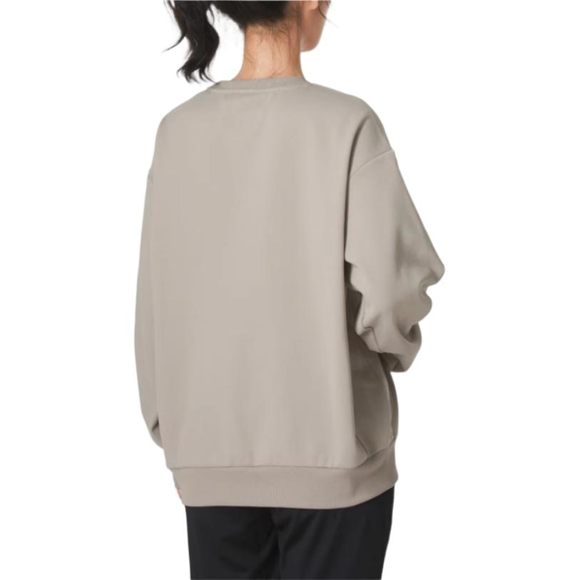 Under Armour Crew Neck Pullover Sports Long Sleeve Fleece Sweatshirt Unisex sweatshirt Brown 24600305-203