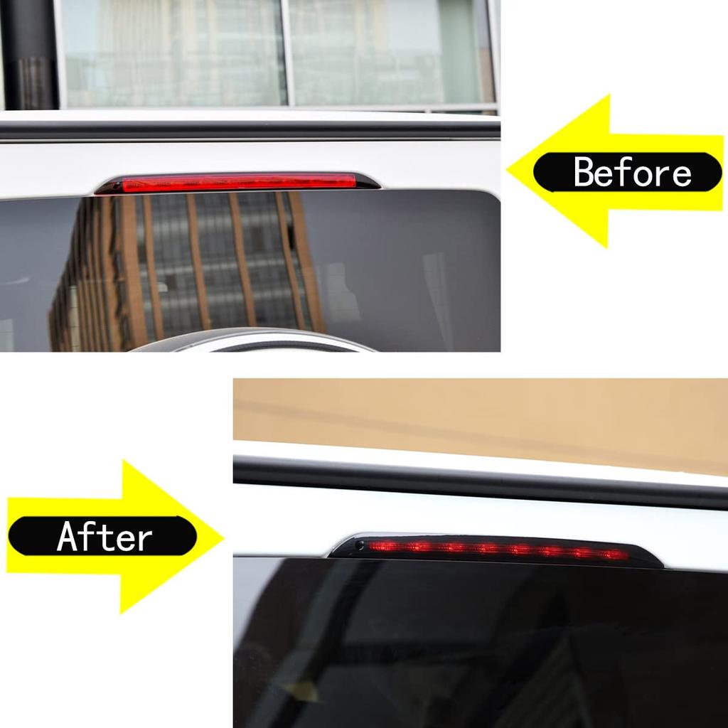DIYUCAR Brake Light Protector Lampshade for Stop Car Easy Installation High-Mount Mercedes-Benz G-Class 2019-2022, High-Mount Lamp, Accessories,