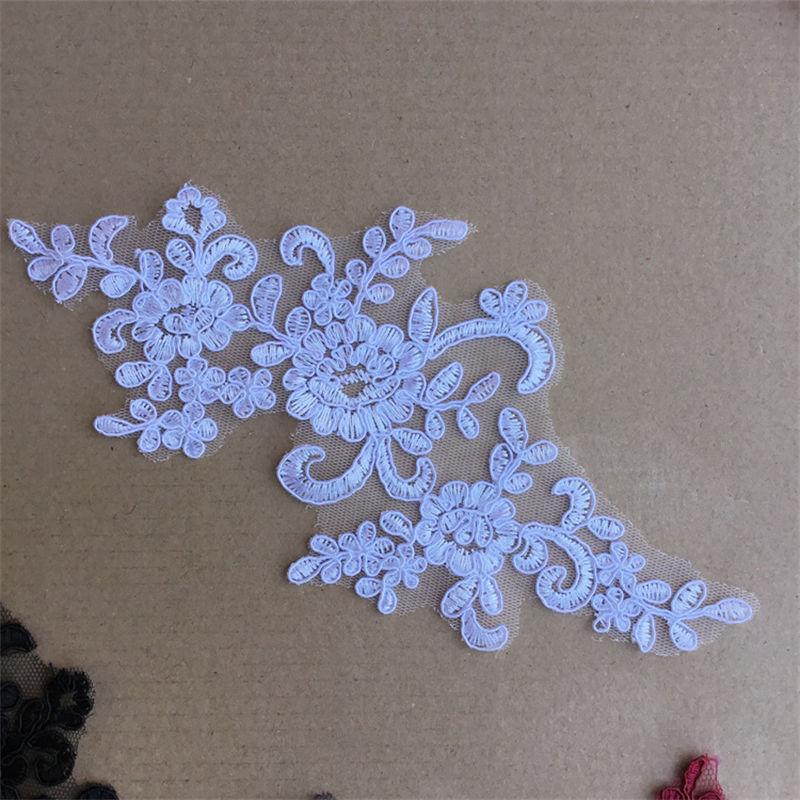 Clothing Applique Accessories Wedding Dress Lace Flower Headdress Lace Multi-Color Veil