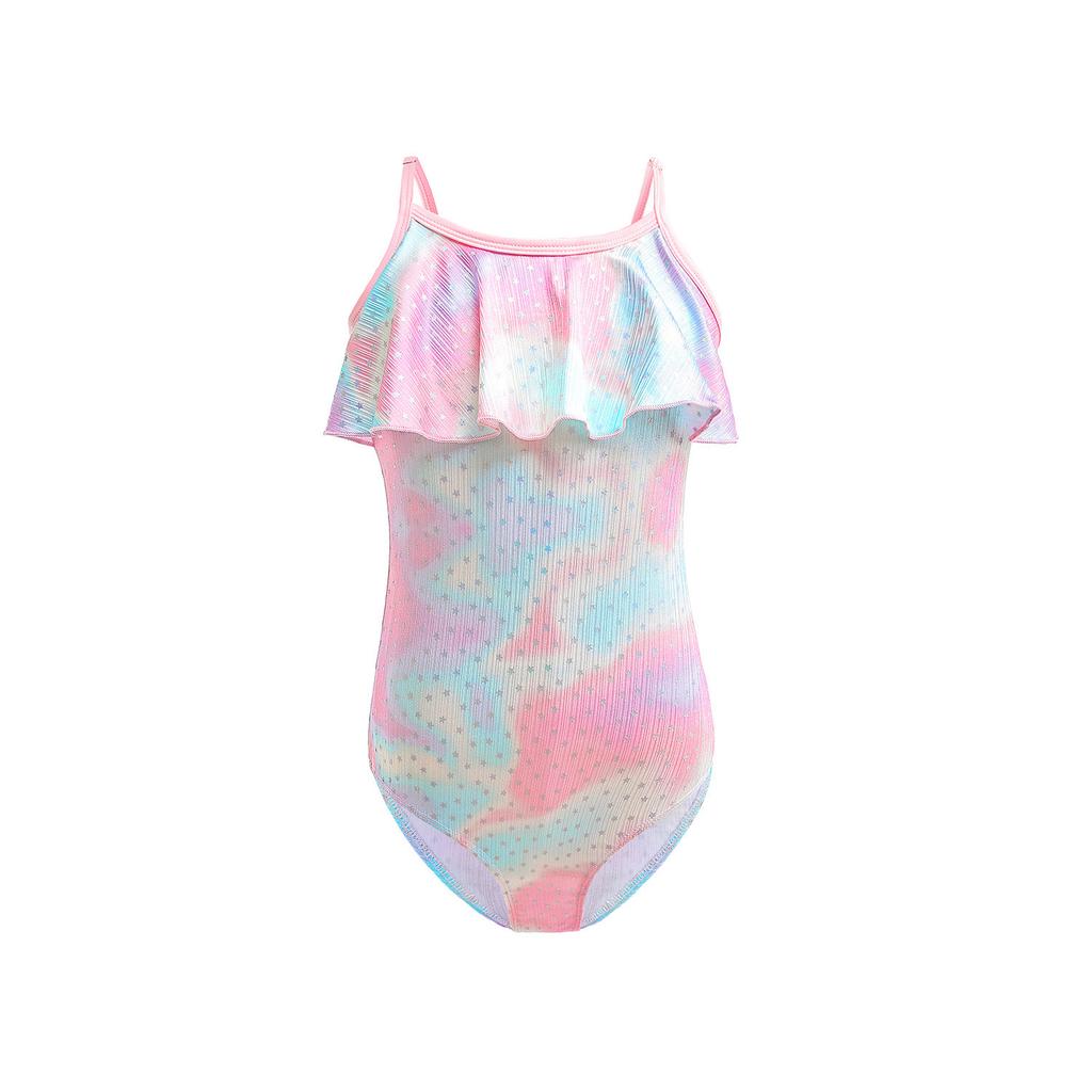 Cross-border Foreign Trade Children's Swimsuit Girls Summer Mermaid One-piece Girls Hot Spring Beach Vacation Sunscreen Swimsuit
