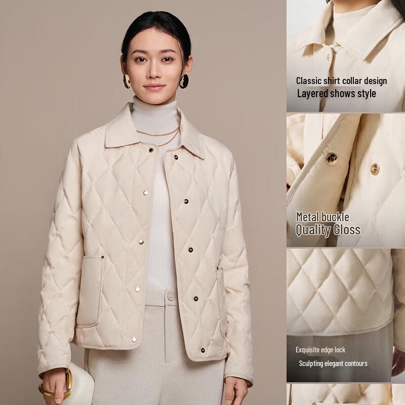 BOSIDENG B250134182 Short Lapel Goose Down Jacket