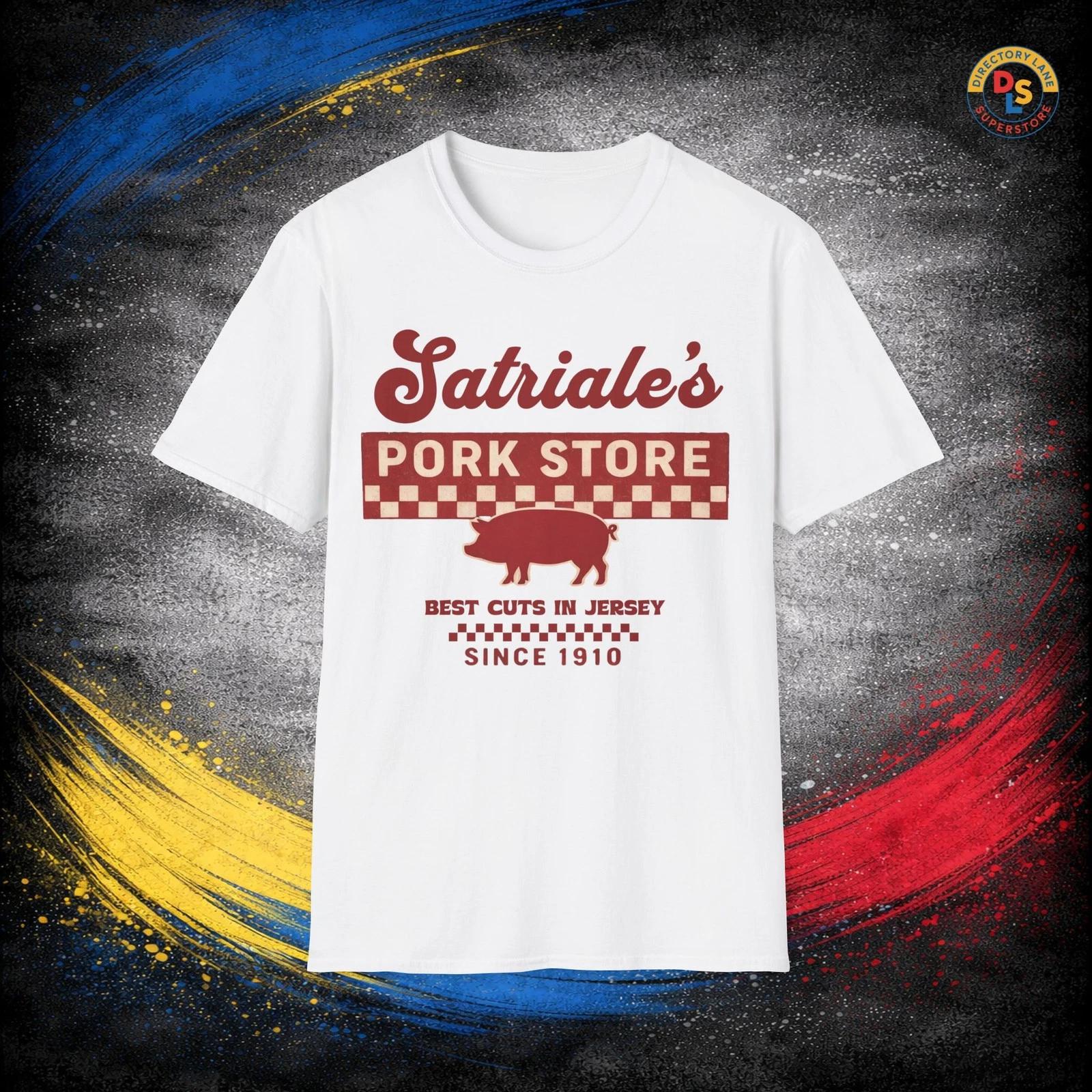 Satriale s Pork Store T-Shirt Sopranos TV Show Unisex Softstyle Tee S