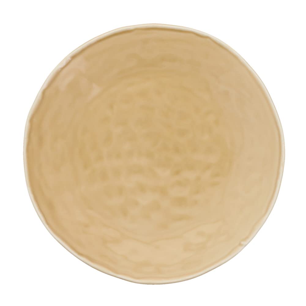 

EAST table Nuan Large Made in Microwave and Dishwasher Platter, 25cm, Beige, Japan, Safe, 110-029-05