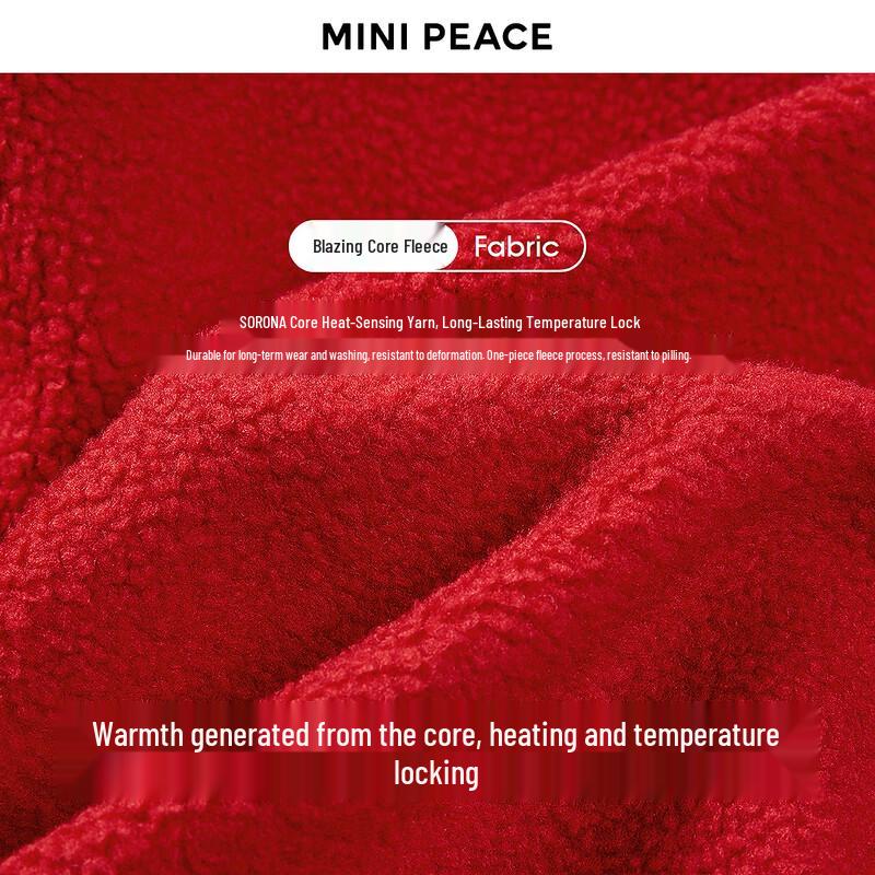 MiniPeace Girls' Fleece-lined Sweatshirt FBCRG110H