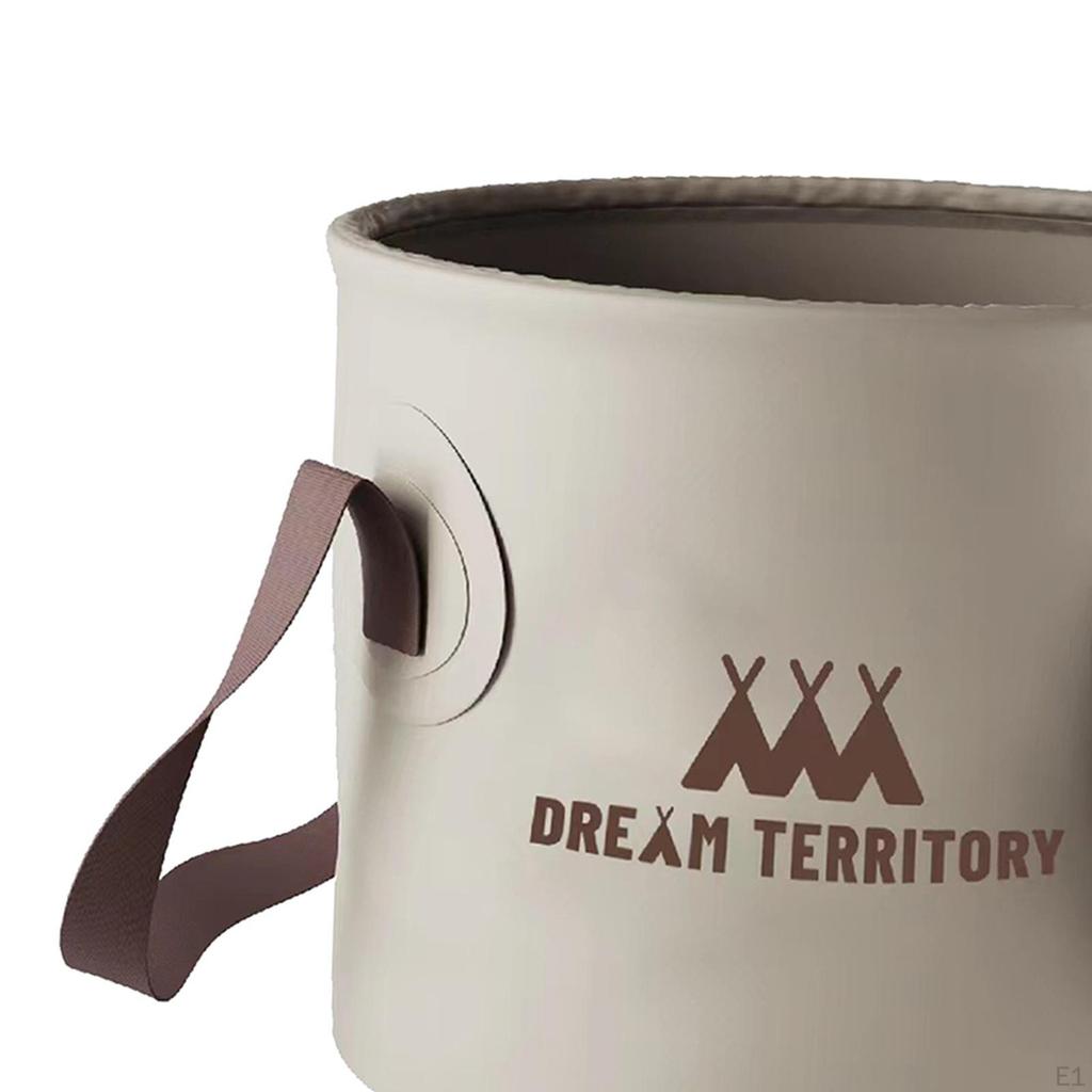 Collapsible Bucket Water Storage Washbasin Pail