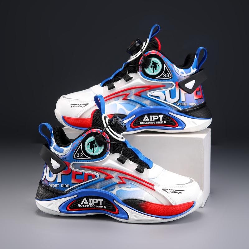 Children Sports Shoes Anti Slip Wear-resistant School Training Running Shoes Field Kids Basketball Shoes for Boys