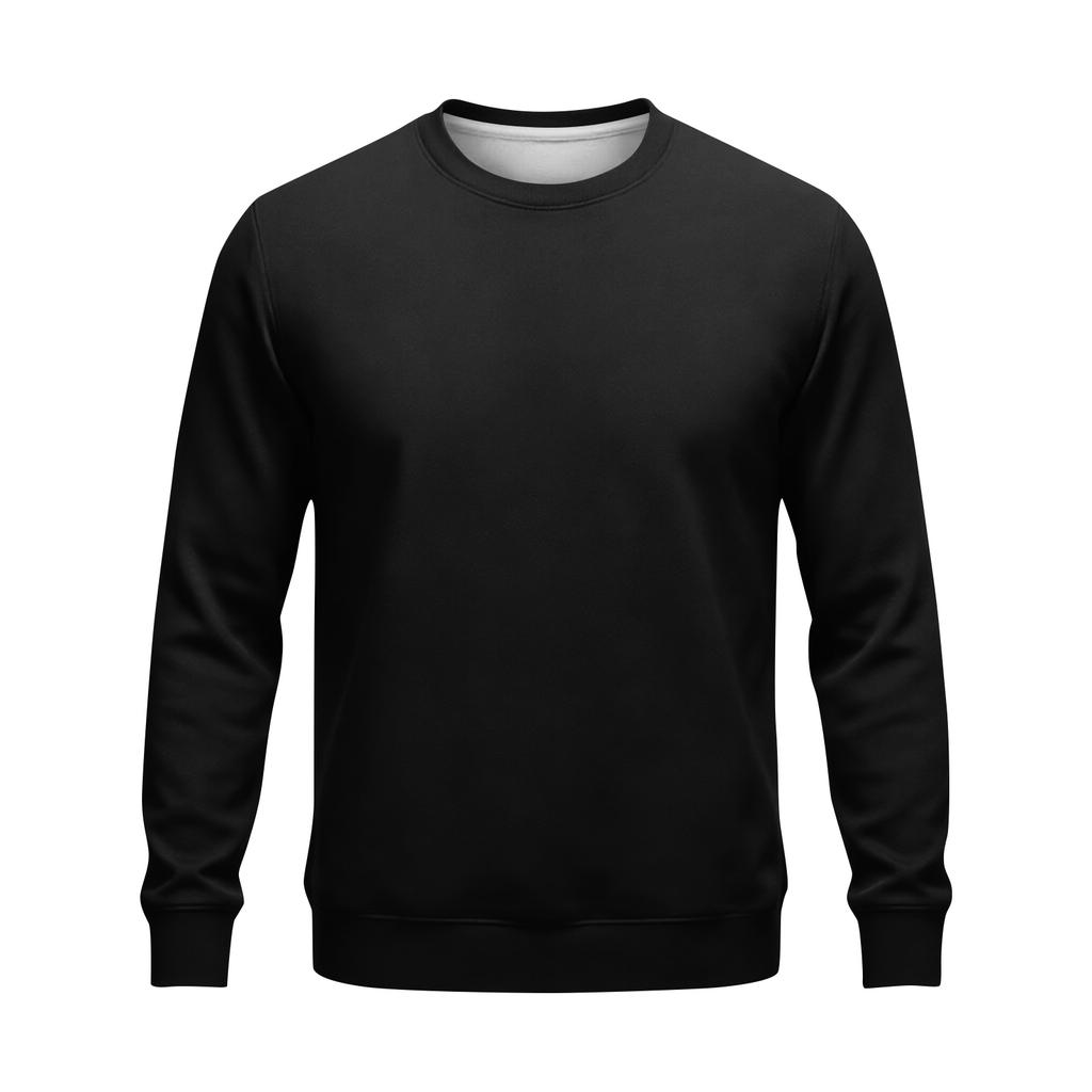 Men's Winter Neck Sweatshirt for Casual Everyday Wear