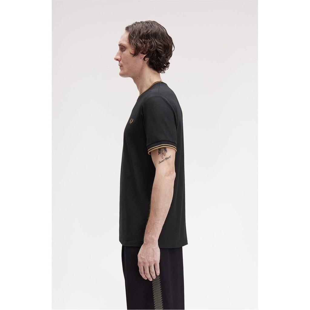 Fred Perry Mens Tipped T-Shirt