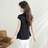 Women's New Chinese Style Stand-up Collar Slim-Fit Shirt