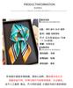 Cute Dog High-end Small Square Scarf Square Scarf Silk Scarf Simulation Silk Printing Atmosphere Shawl Neck Headscarf Scarf Women's Sun Protection